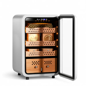 Nighthawk EmberGuard Smart Cigar Humidor Cabinet (DEMO PRODUCT - NOT FOR SALE)